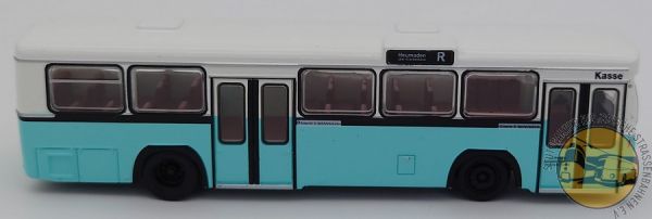 Modellbus "Büssing BS 110 V; END, Nellingen / Linie R Heumaden"